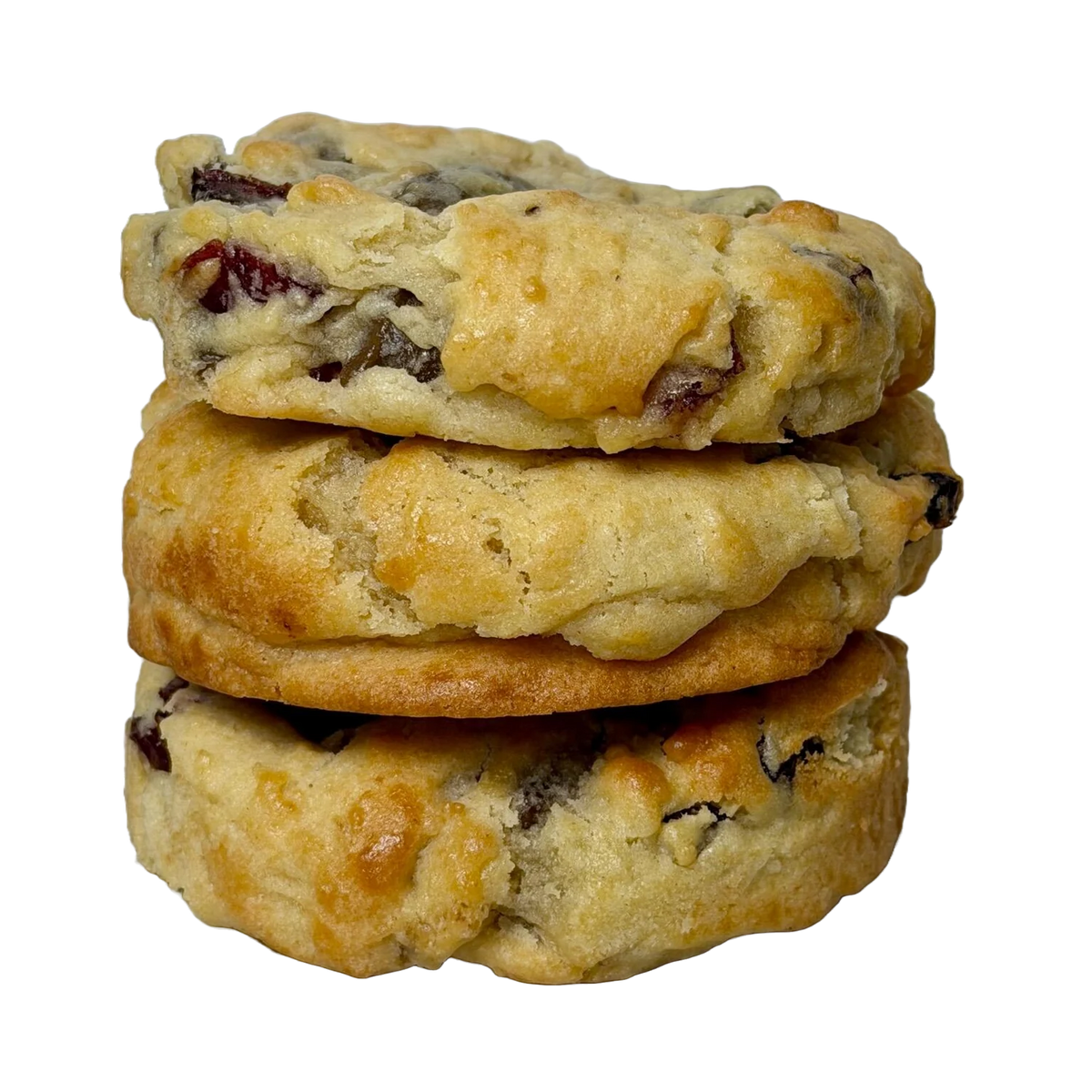 Cranberry Toasted White Chocolate Cookies