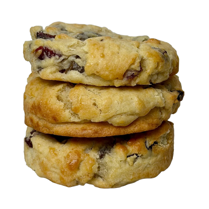 Cranberry Toasted White Chocolate Cookies