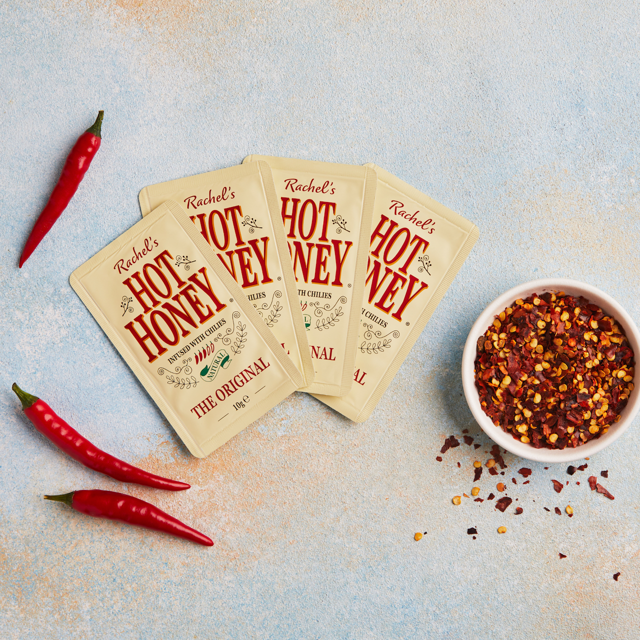 Rachel's Hot honey - Single-dose Sachet 10g