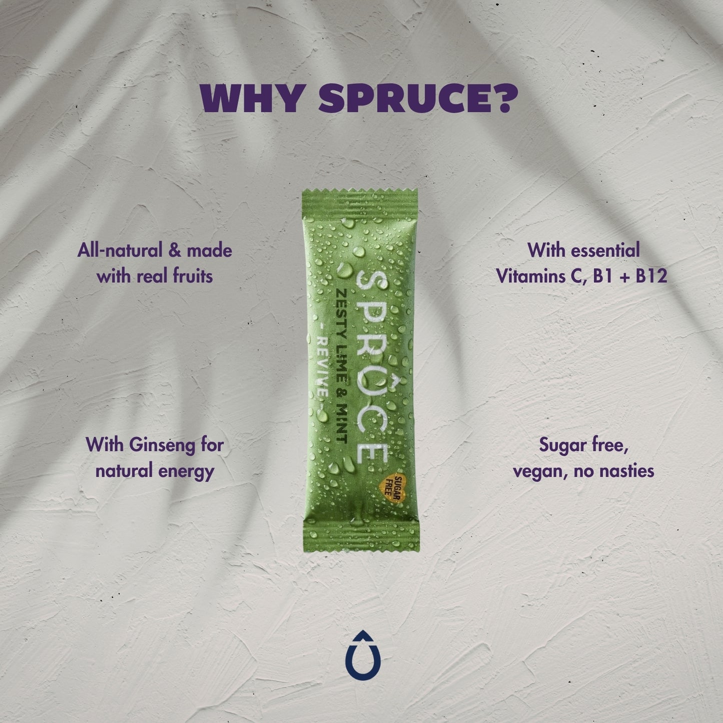 Spruce Zesty Lime & Mint Water Enhancer 12 Pack