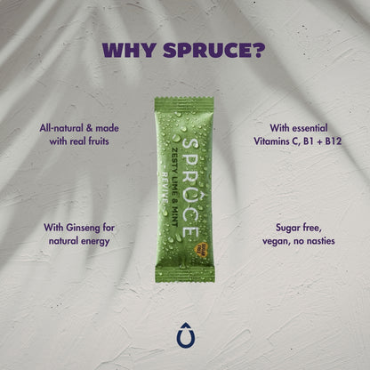 Spruce Zesty Lime & Mint Water Enhancer 12 Pack