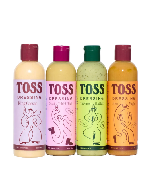 TOSS Dressings Fab Four