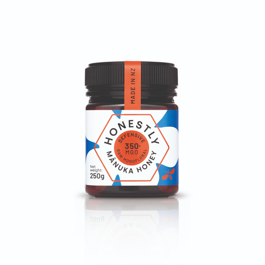 Honestly 350+ MGO Mānuka Honey (Defensive) - 250g