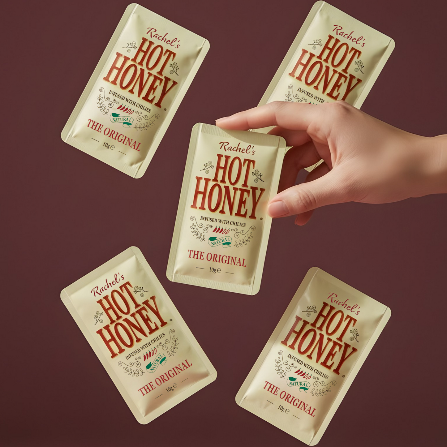 Rachel's Hot honey - Single-dose Sachet 10g
