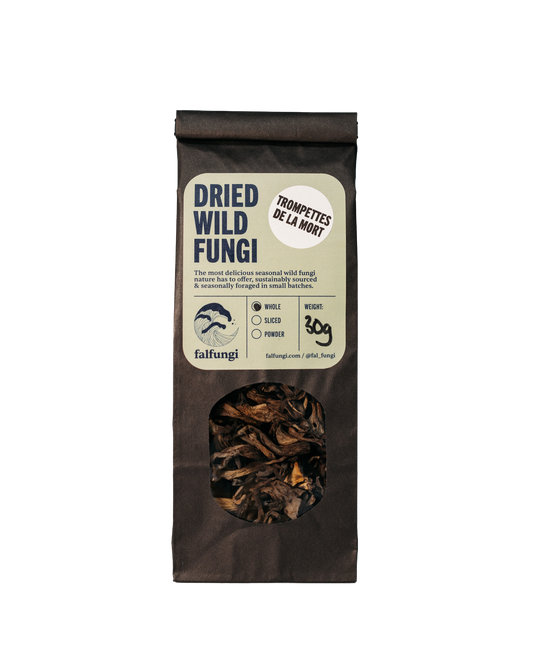 Dried Wild Fungi - Trompettes de la Mort