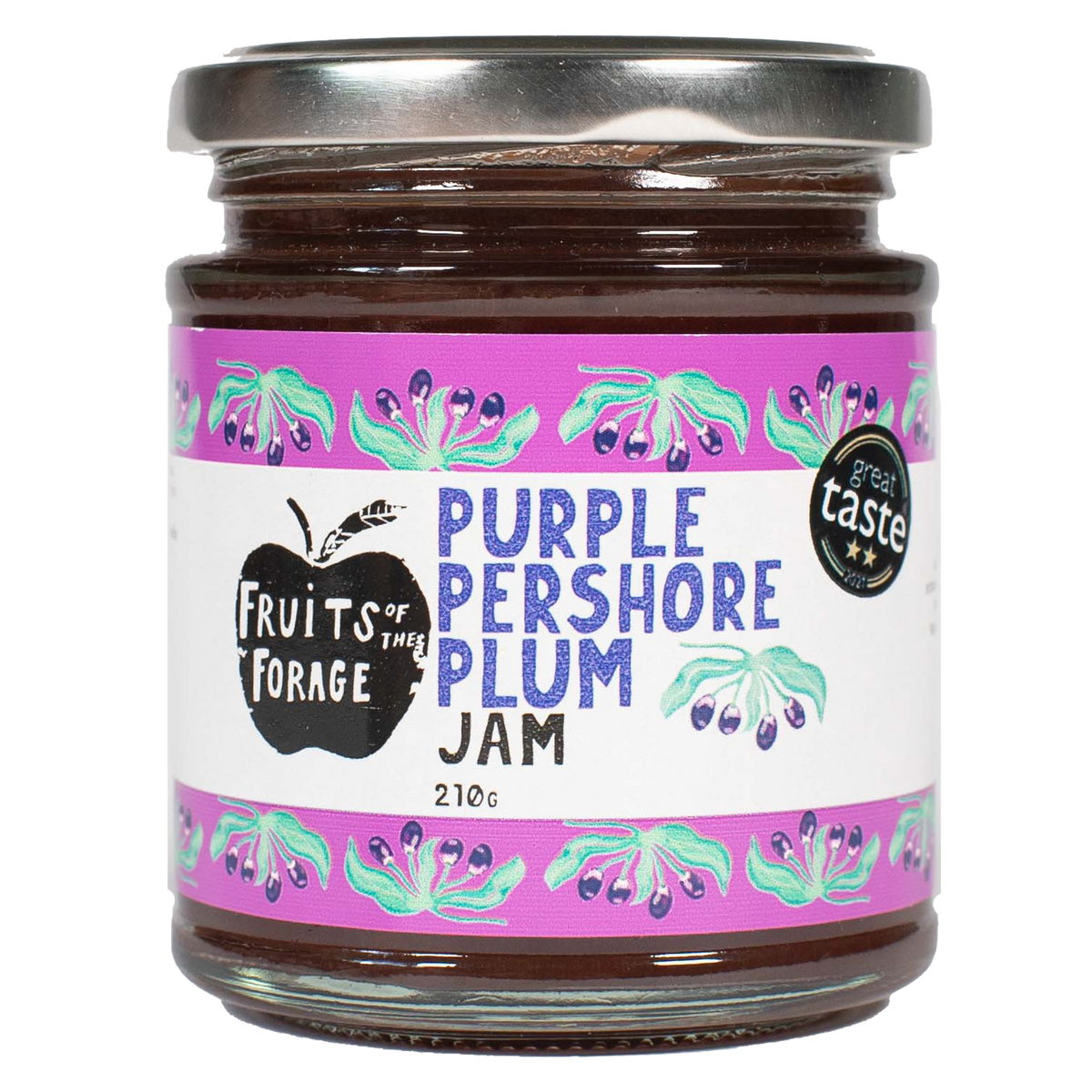 Purple Pershore Plum Jam