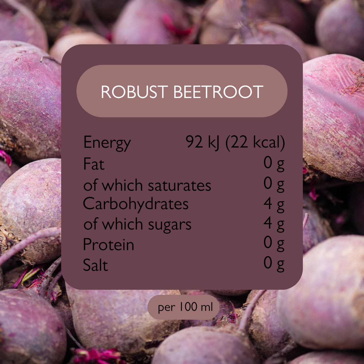 Beetroot NFC Juice 2x3l