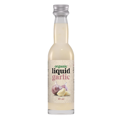 Organic Liquid Herb Garlic, 12 x 40ml