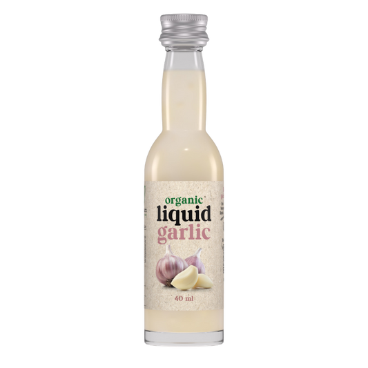 Organic Liquid Herb Garlic, 12 x 40ml