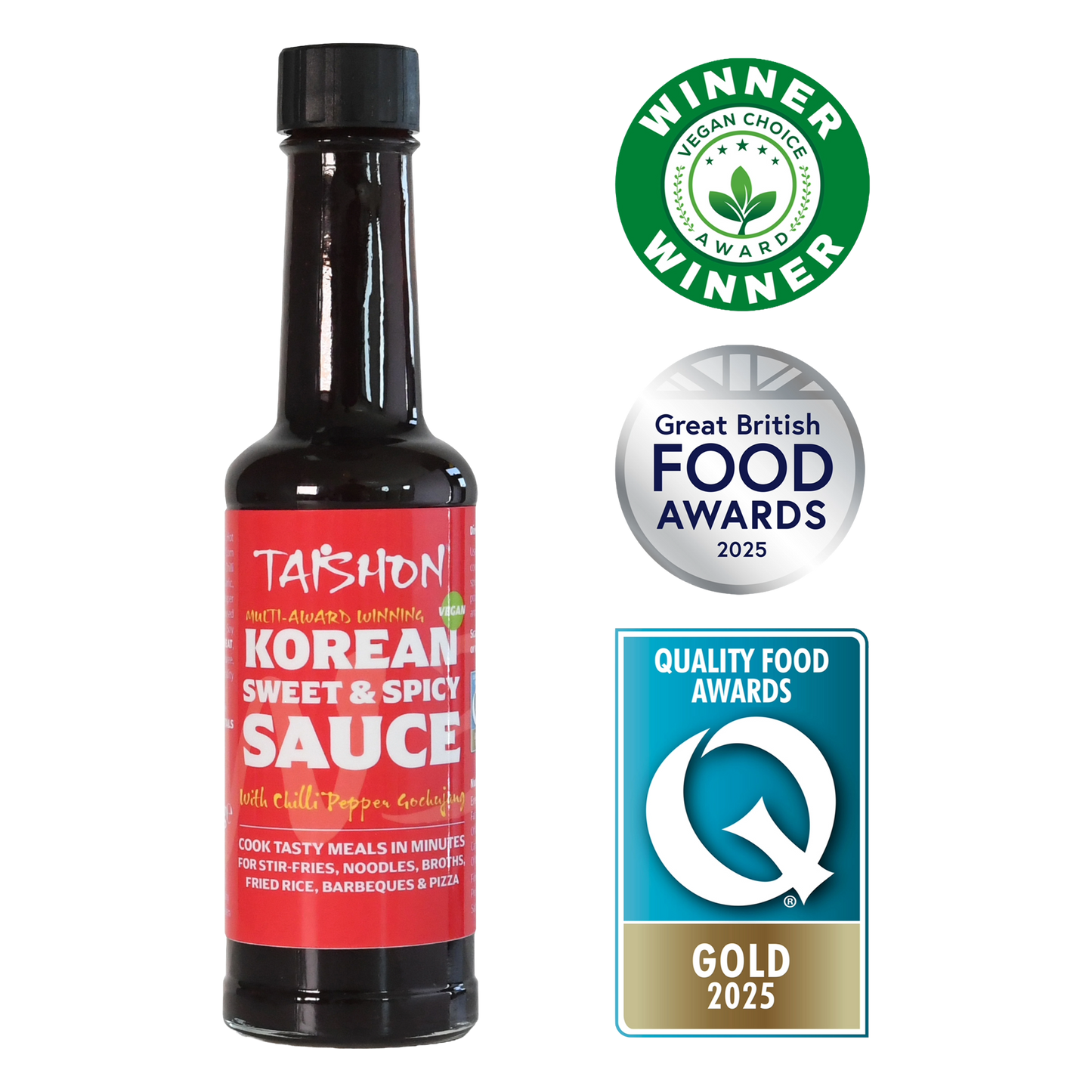 TAISHONS KOREAN SWEET AND SPICY SAUCE WITH CHILLI PEPPER GOCHUJANG