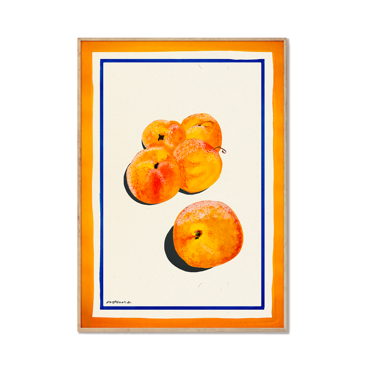 Peaches Art Print