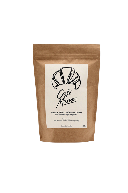 Cafe Manon Half Caffeinated Coffee Ground Beans