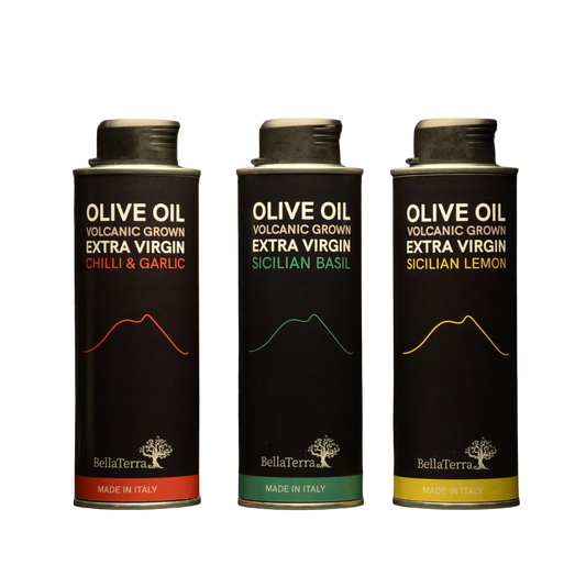 Sicilian Gourmet Gift Box - Volcanic Extra Virgin Olive Oil