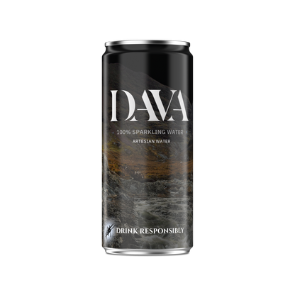 Dava Water Sparkling - 24 Pack