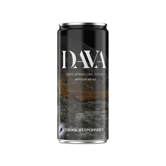 Dava Water Sparkling - 24 Pack