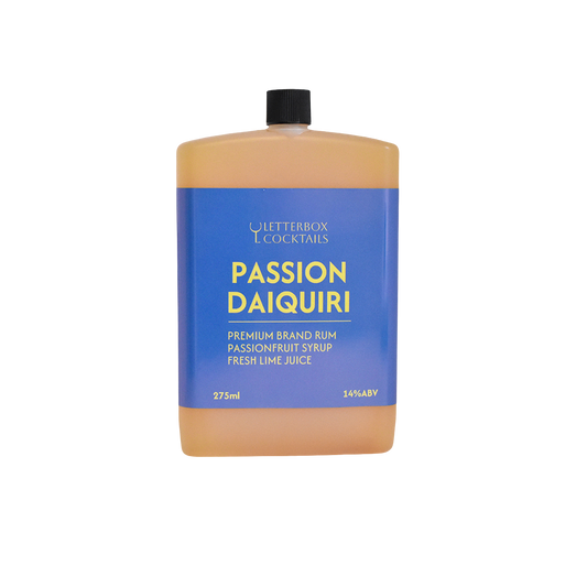 Passion Daiquiri Letterbox Cocktail