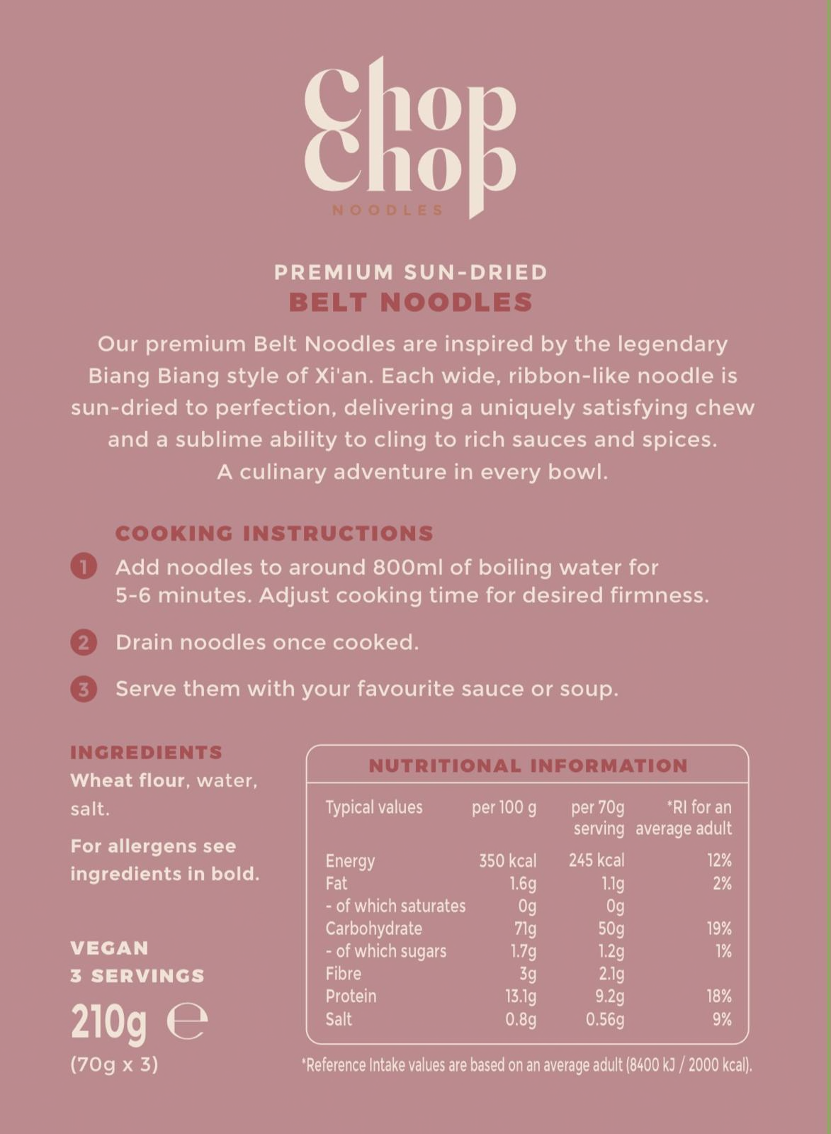 Premium Sun-Dried Belt Noodles