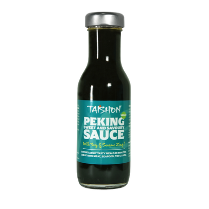 TAISHONS PEKING SWEET AND SAVOURY SAUCE WITH SOY AND SESAME ZING LARGE BOTTLE