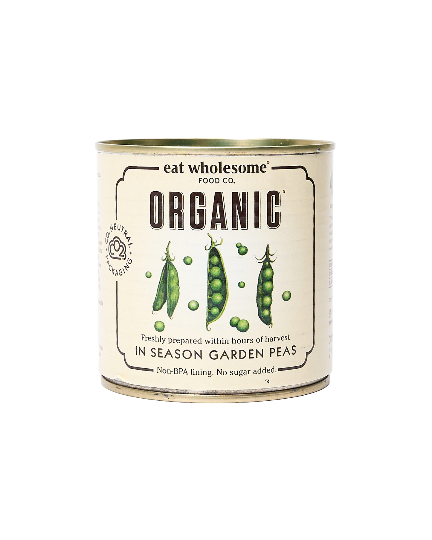 Organic Garden Peas