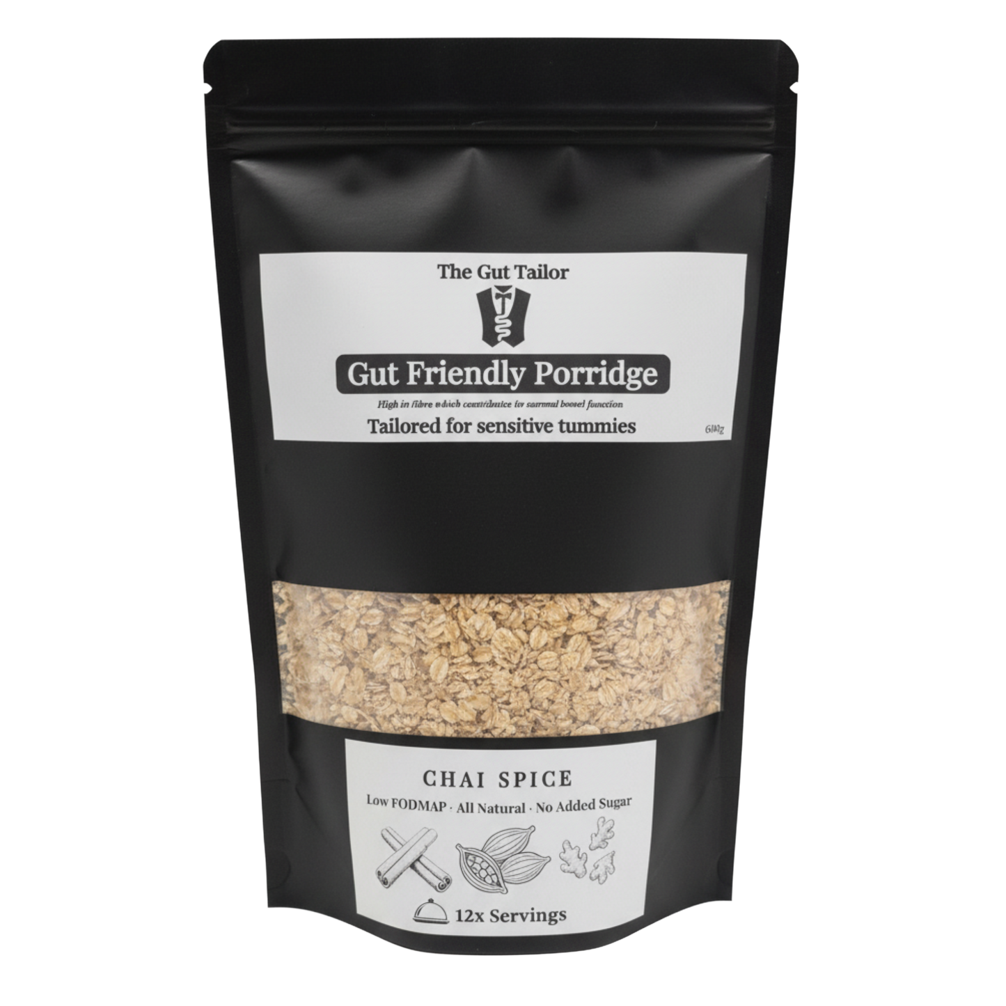 Chai Spiced Gut Friendly Porridge (12 portions)