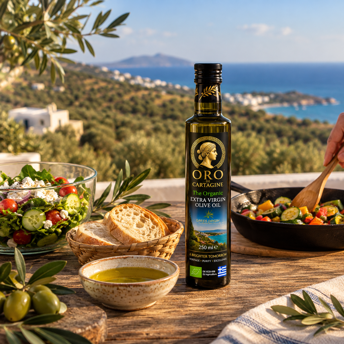 Oro Di Cartagine – The Organic Extra Virgin Olive Oil – 250 ml
