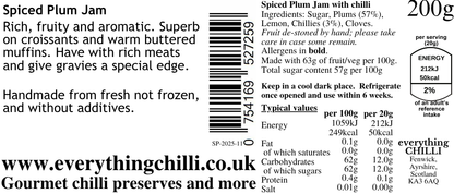 Spiced Plum Jam