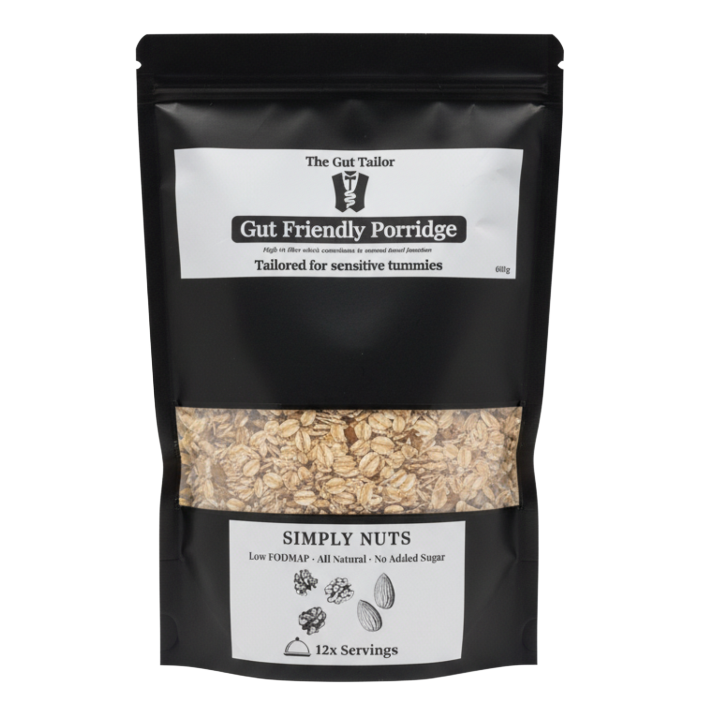 Gut Friendly Porridge (12 portions) - Simply Nuts