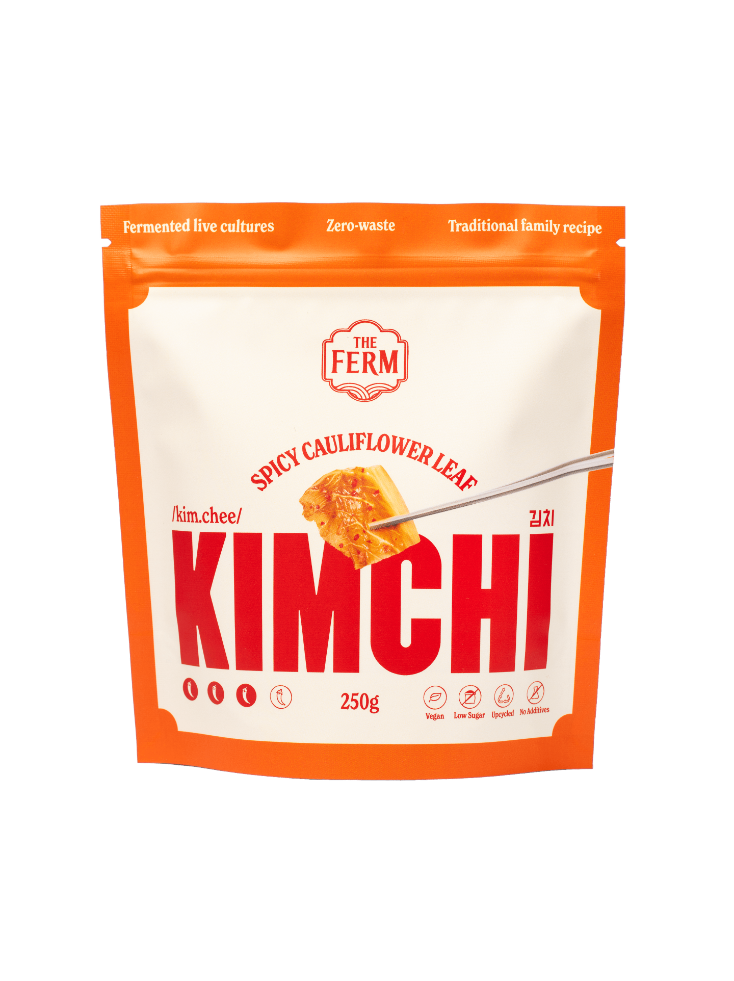 Spicy Cauliflower Leaf Kimchi