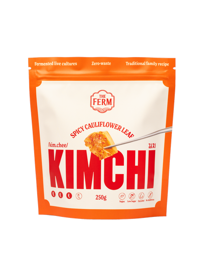 Spicy Cauliflower Leaf Kimchi