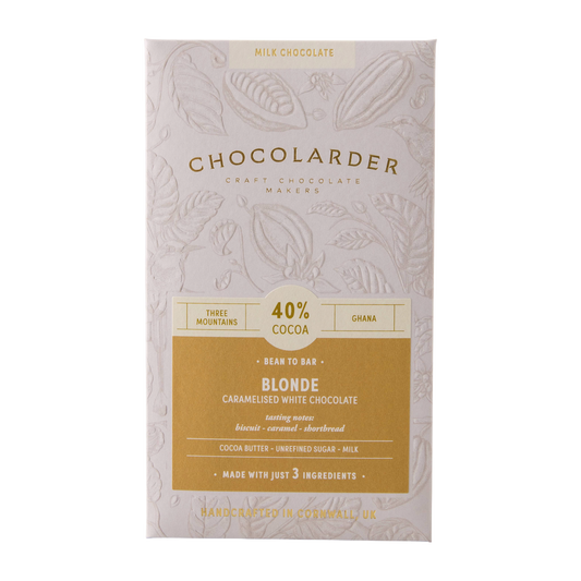 Blonde 40% White Chocolate Bar