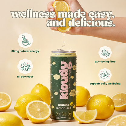 Kloudy Matcha Functional Energy Drink