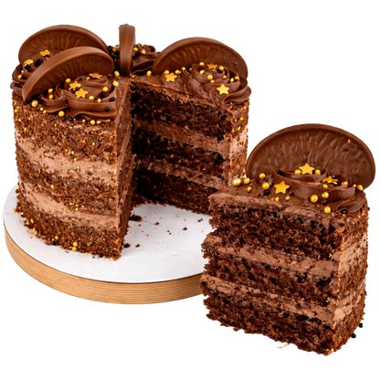 Chocolate Orange Bento Cake - 5 inch