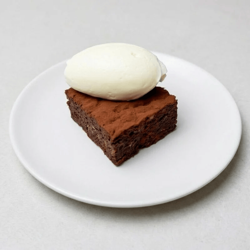 No Added Sugar Chocolate Brownies with Date and Hazelnut