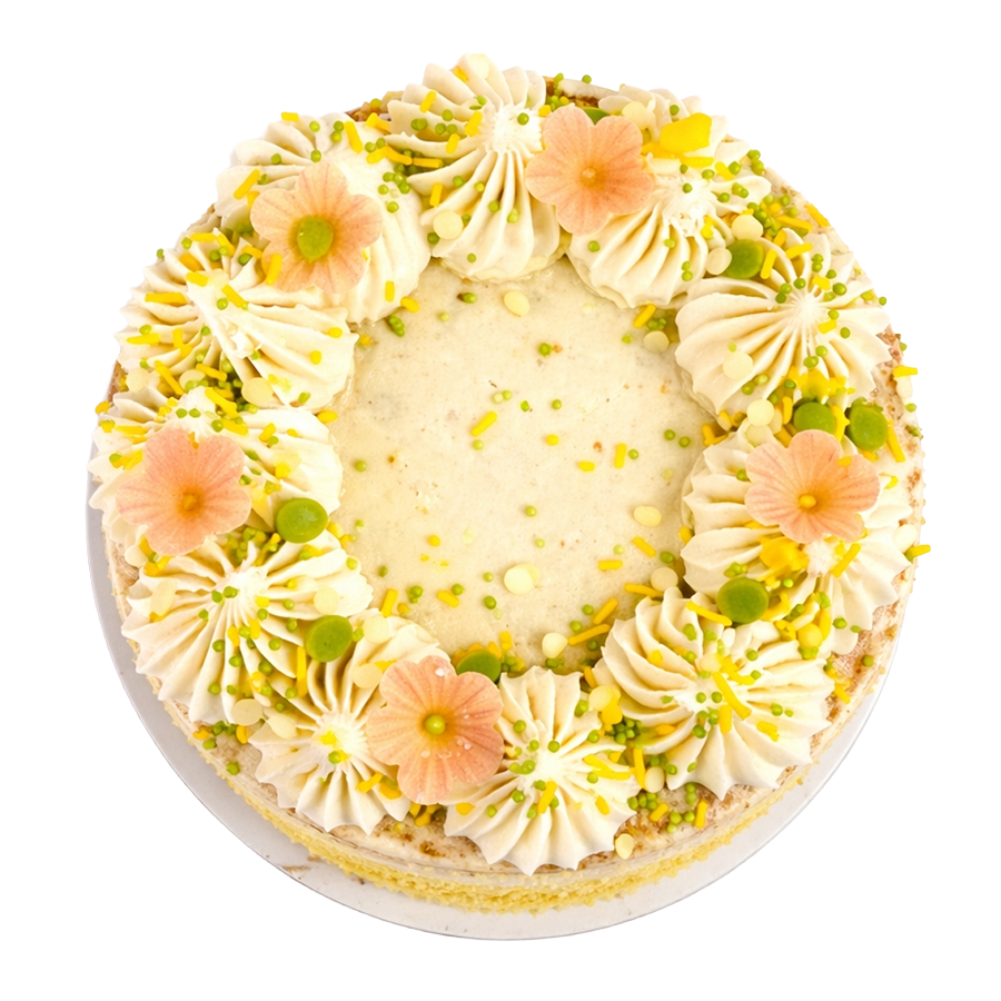 Lemon Elderflower Bento Cake - 5 inch