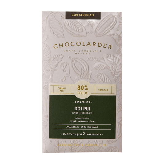 Doi Pui 80% Dark Chocolate Bar