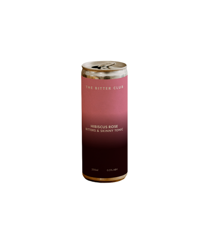 Hibiscus Rose Bitters & Tonic