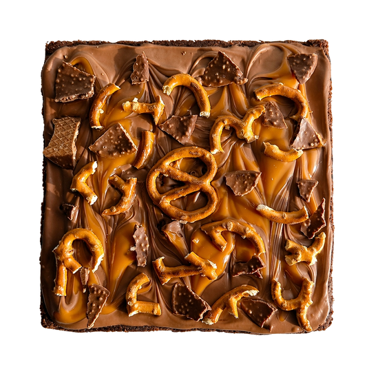 Salted Caramel Dad Brownies