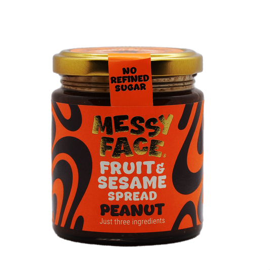 Messyface Fruit and Sesame Spread - Peanut Edition
