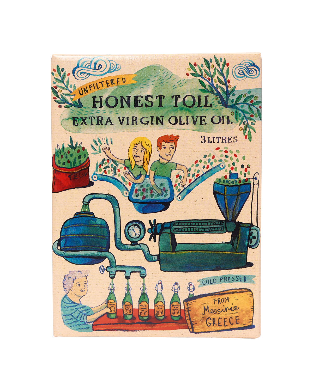 2025 Harvest Unfiltered Extra Virgin Olive Oil (3L)