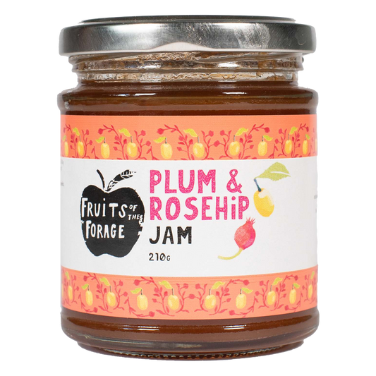 Plum and Rosehip Jam