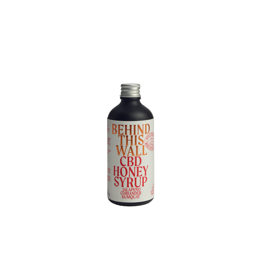 Behind This Wall CBD Honey Syrup – Jalapeño, Coriander, Kumquat