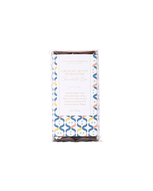 Crunchy Nutty Feuillettine Chocolate Bar Large