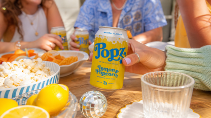 Lemon Popcorn Fizzy Drink (12 cans)