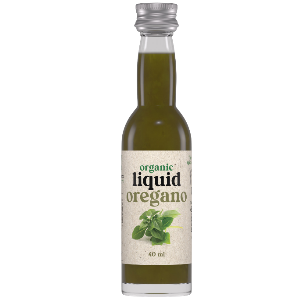 Organic Liquid Herb Oregano, 12 x 40ml