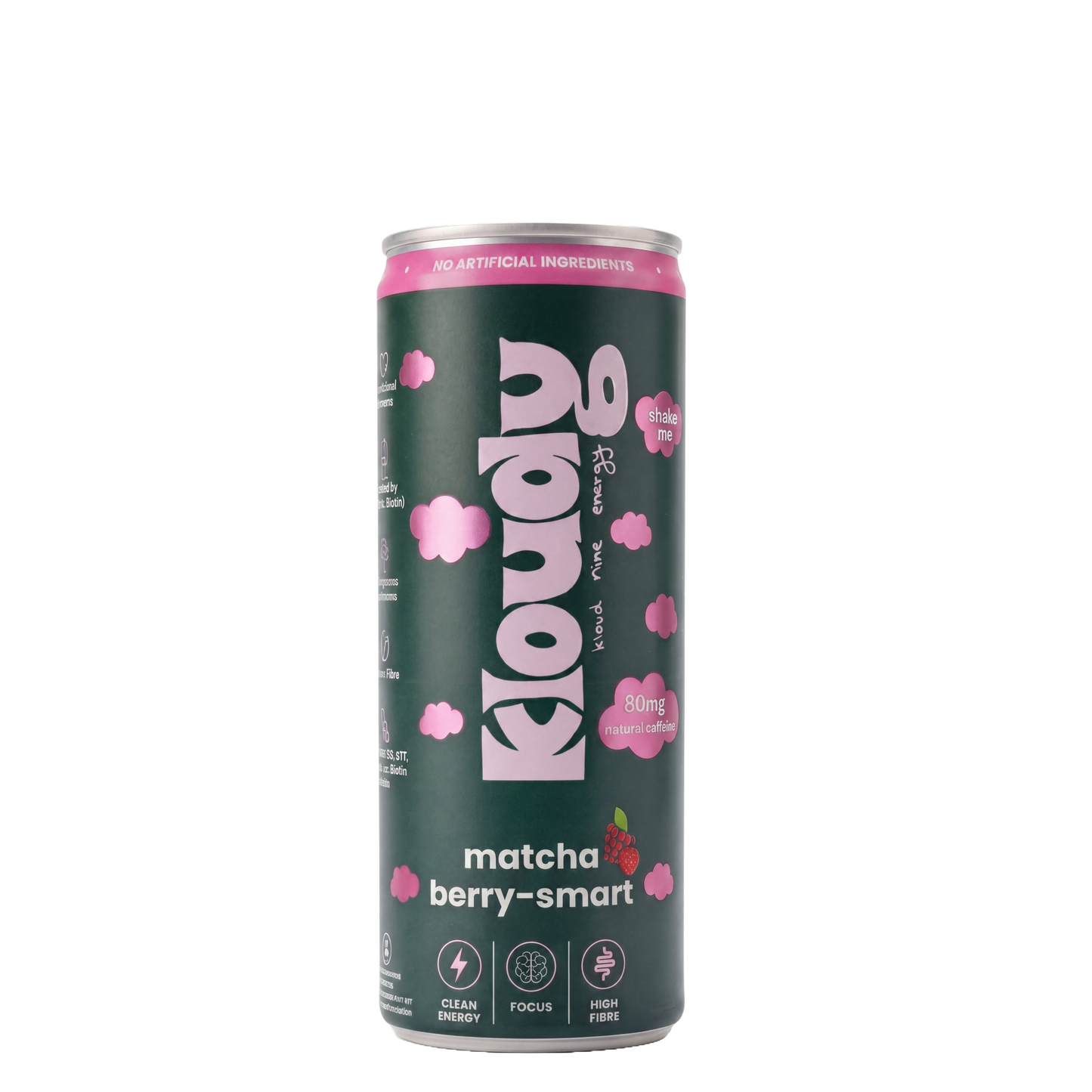 Kloudy Matcha Berry Smart Healthy Energy Drink