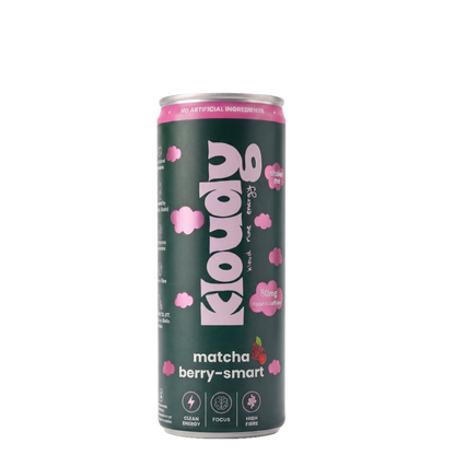Kloudy Matcha Berry Smart Healthy Energy Drink