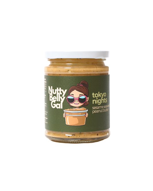Tokyo Nights: Sesame + Seaweed Peanut Butter