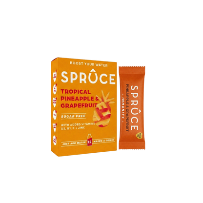 Spruce Pineapple & Grapefruit Water Enhancer 12 Pack