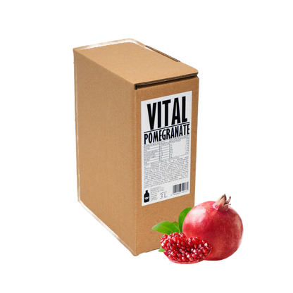 Pomegranate Juice 100% 3L Bag-in-Box
