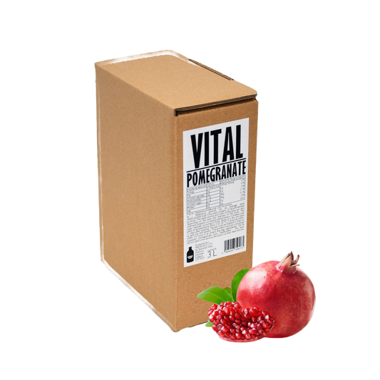 Pomegranate Juice 100% 3L Bag-in-Box
